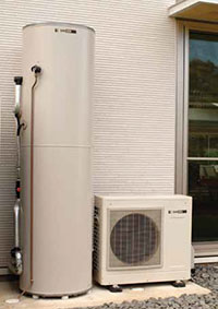 sanden-eco-installed hot water system